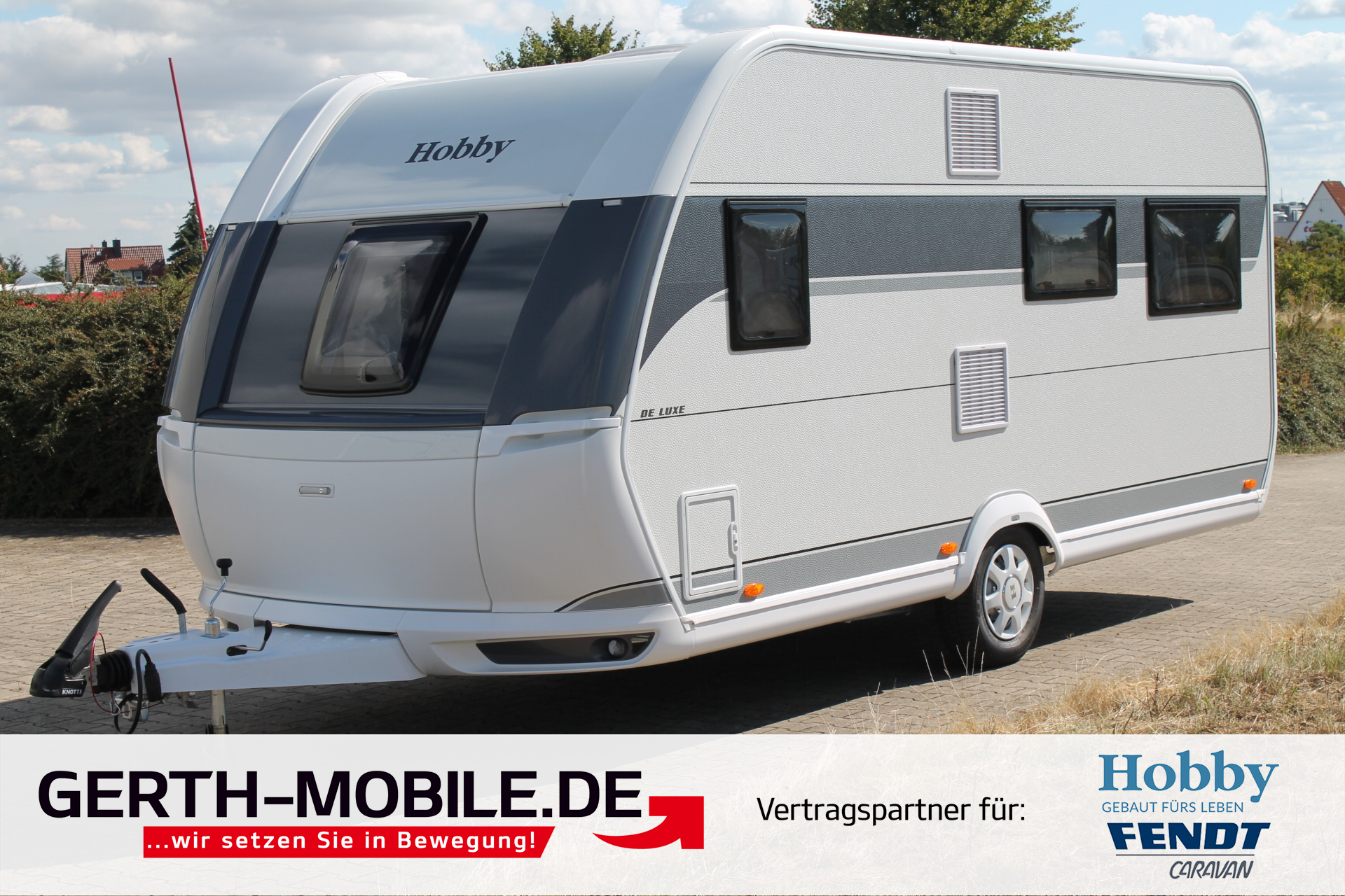 Hobby 460 UFe De Luxe, AUFLASTUNG 1500 KG, AUSSENSTECKDOSE